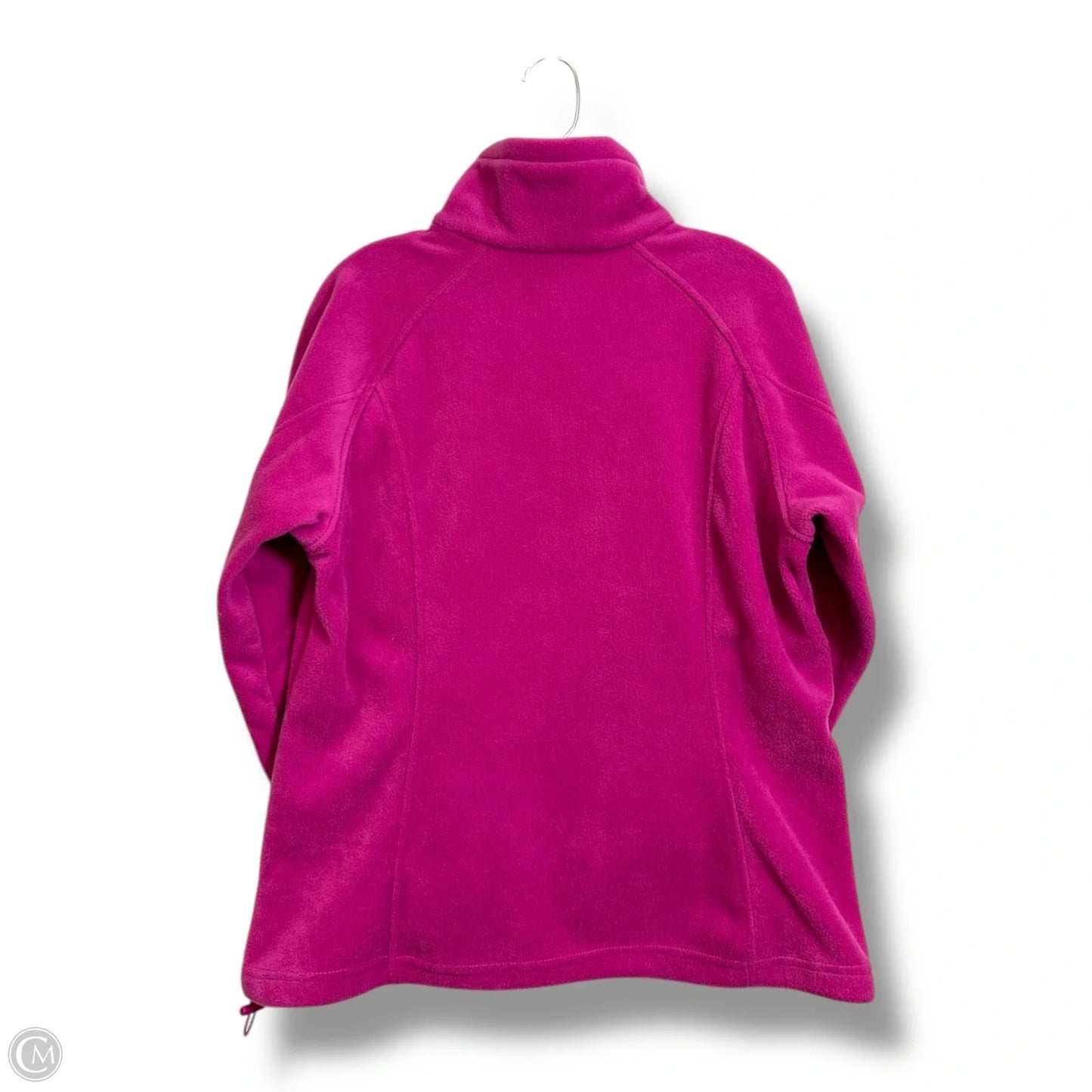 Jacket Fleece By Columbia In Pink, Size: L