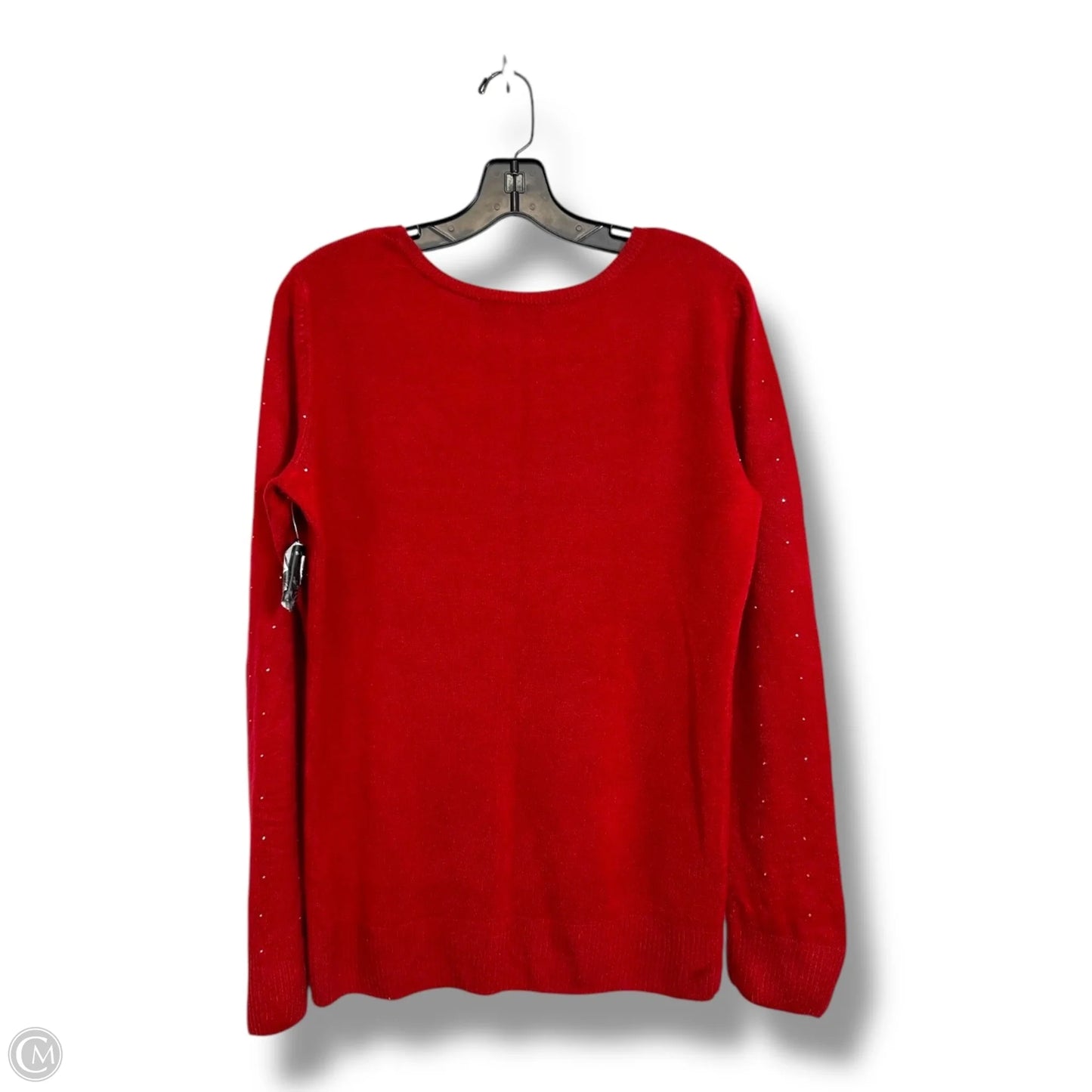 Sweater By Debbie Morgan In Red, Size: M