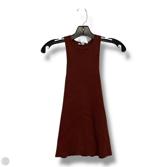 Tank Top By Madewell In Brown, Size: S