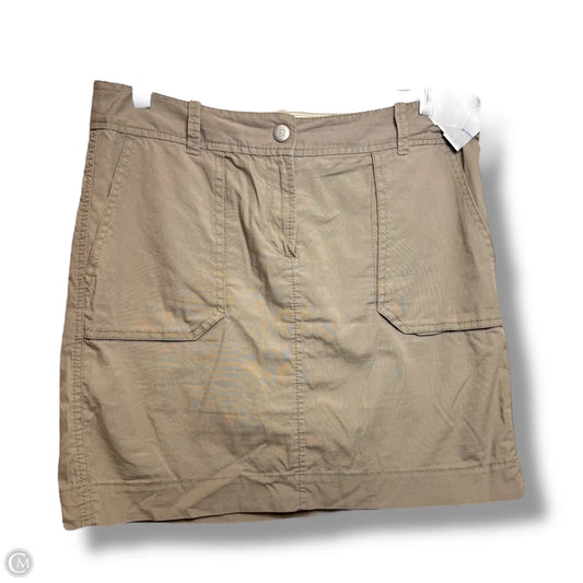 Skirt Mini & Short By Loft In Tan, Size: 4