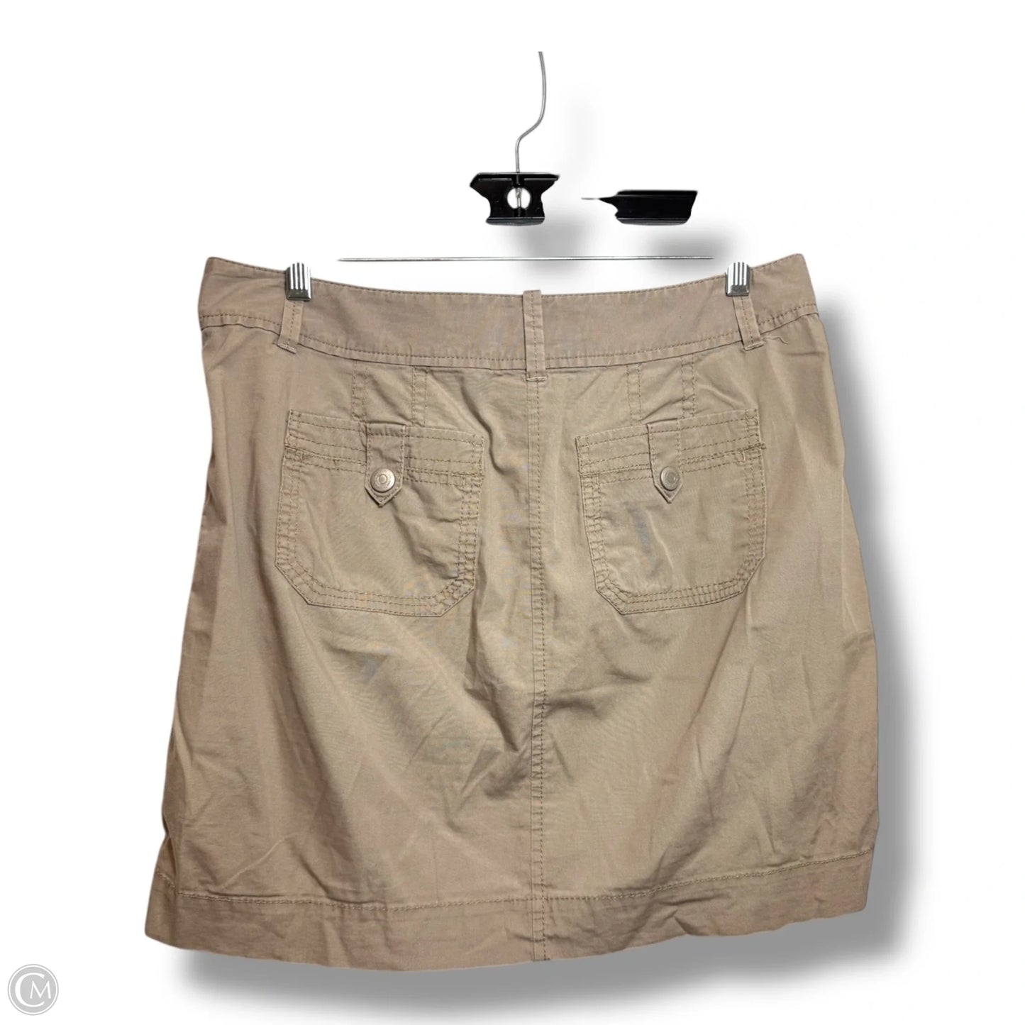 Skirt Mini & Short By Loft In Tan, Size: 4