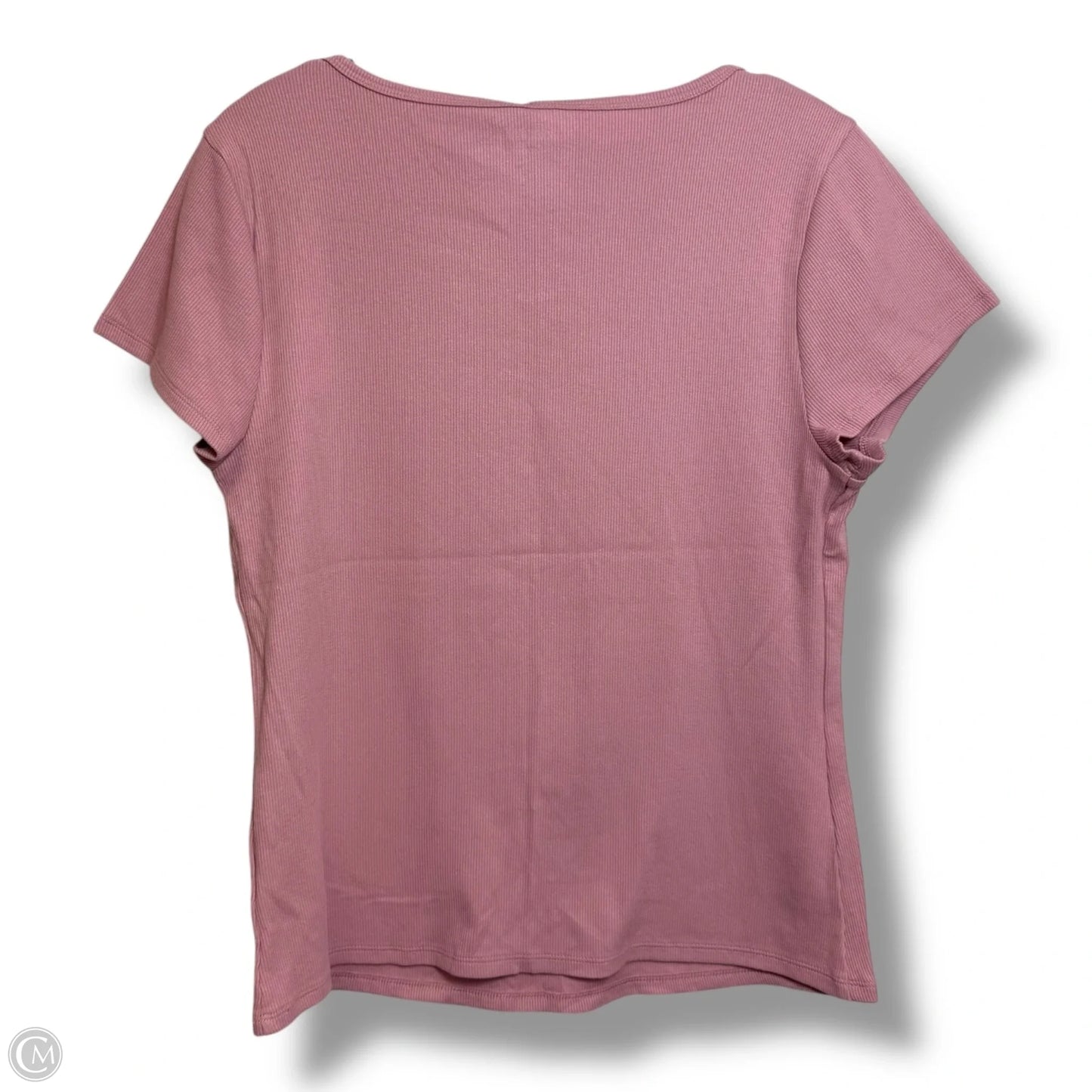Top Short Sleeve Basic By Old Navy In Mauve, Size: Xl