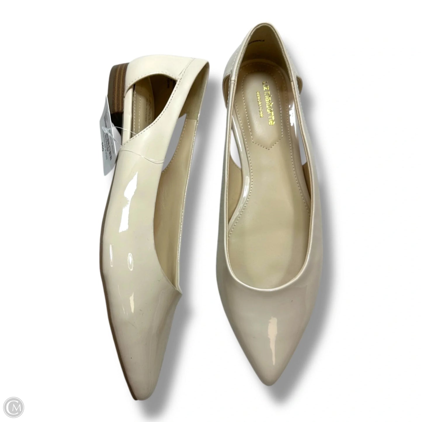 Sandals Flats By Liz Claiborne In Beige, Size: 8
