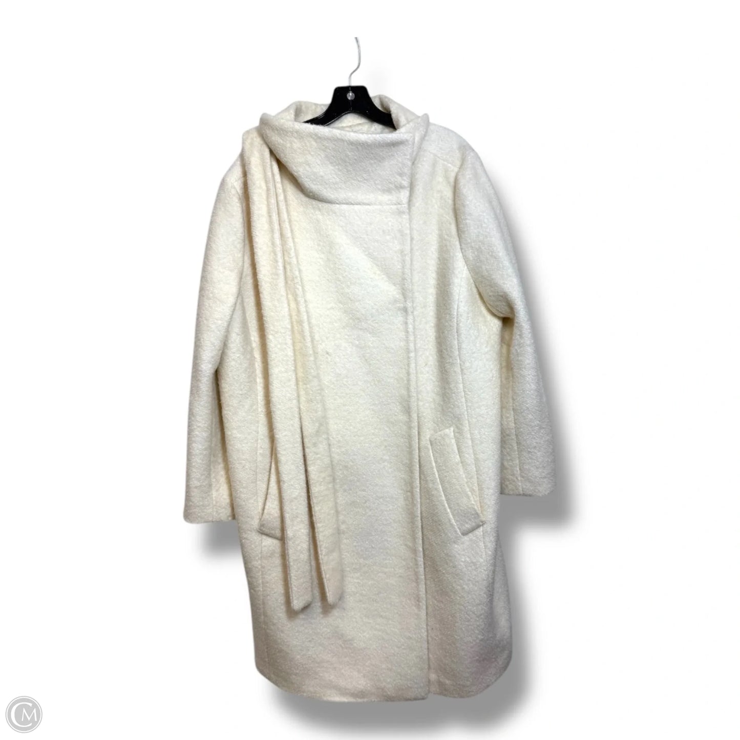 Coat Other By Ann Taylor In Ivory, Size: Xxl