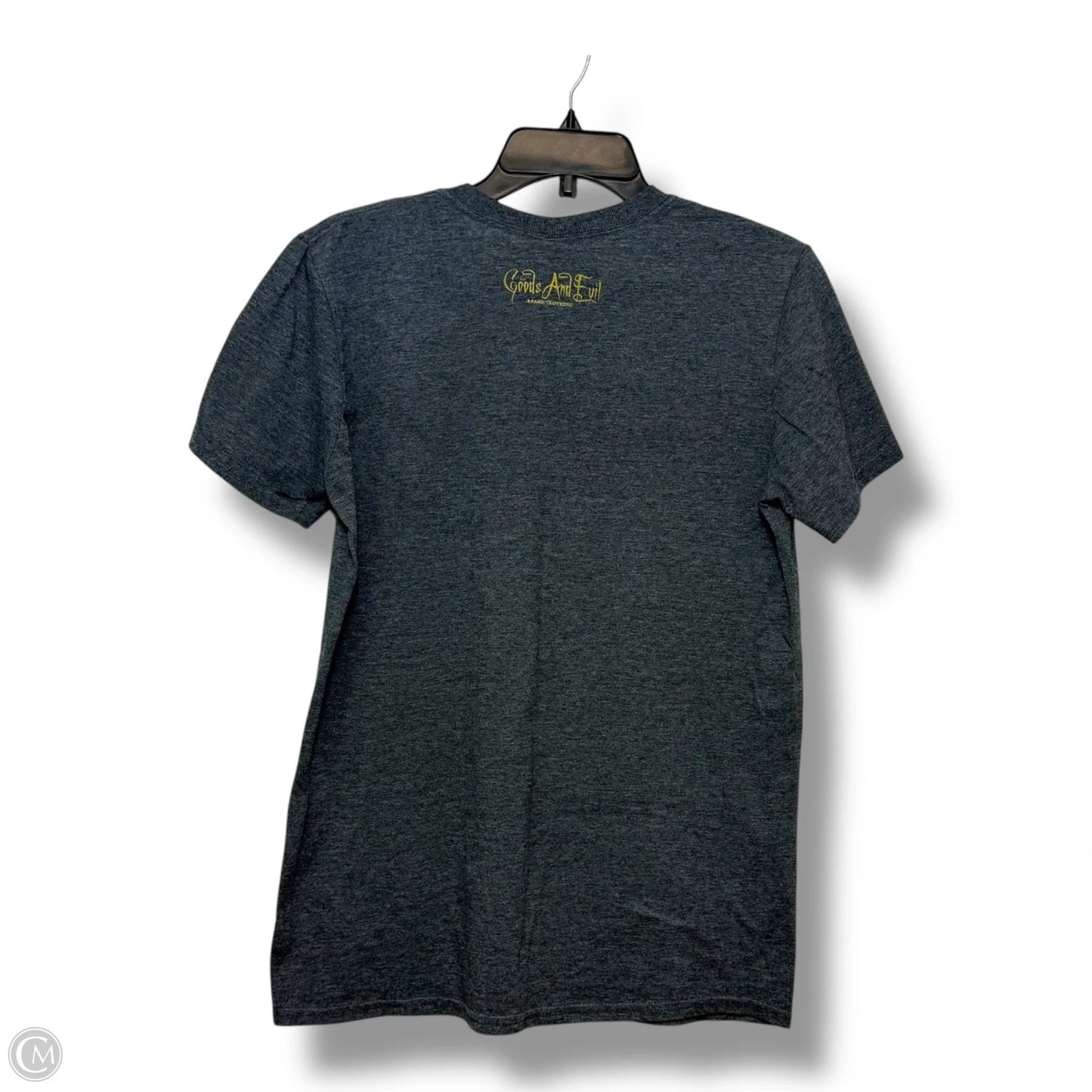 Pittsburgh BURGH Top Short Sleeve Basic By Cmf In Grey, Size: M
