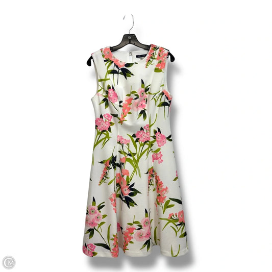 Dress Casual Short By Tommy Hilfiger In Floral Print, Size: 8