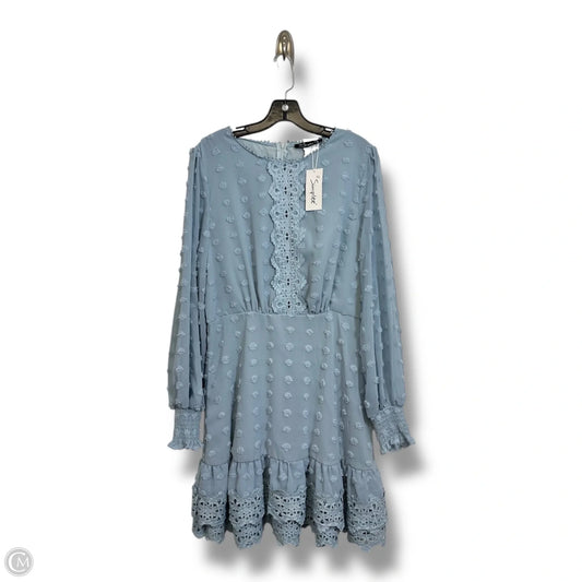 Dress Party Short By Cme In Blue, Size: Xl