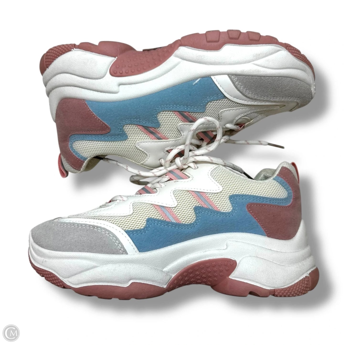 Shoes Sneakers By Cme In White, Size: 5.5