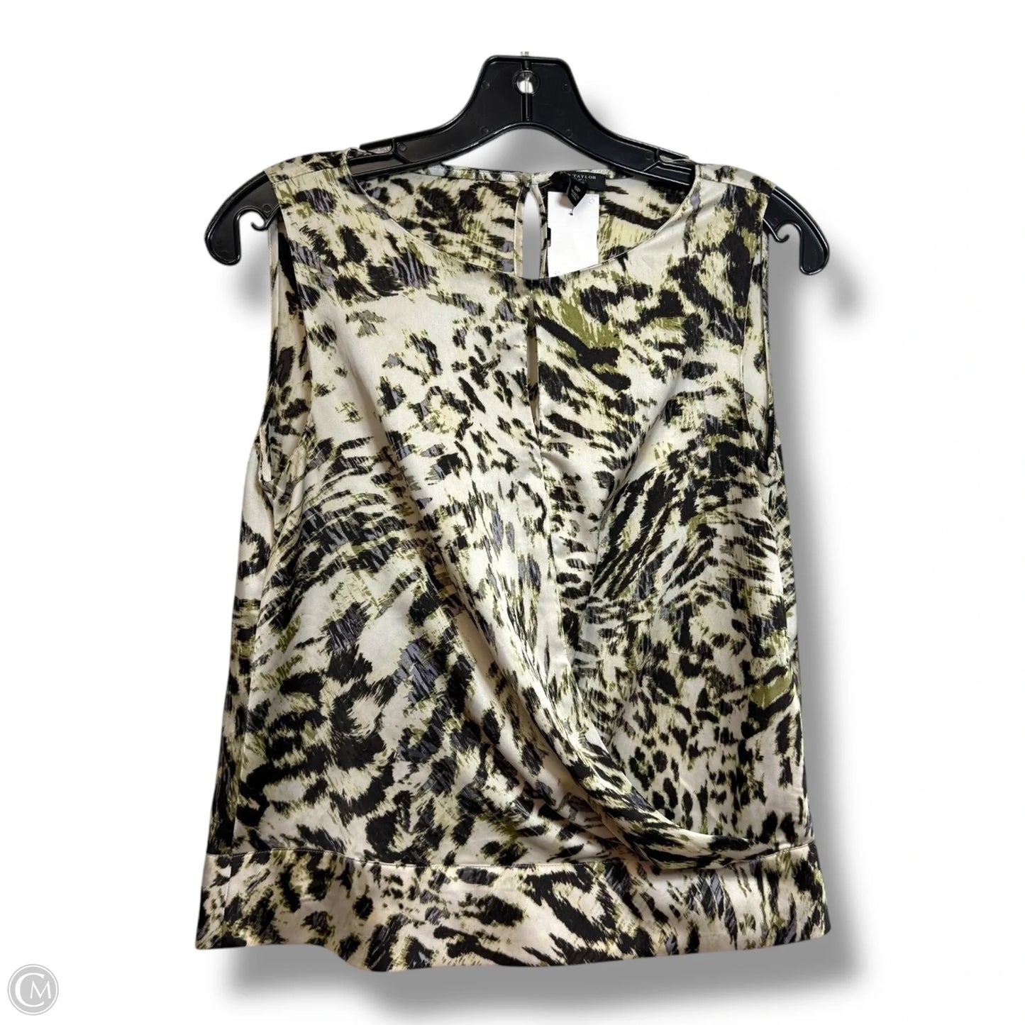 Top Sleeveless By Ann Taylor In Multi-colored, Size: 6p