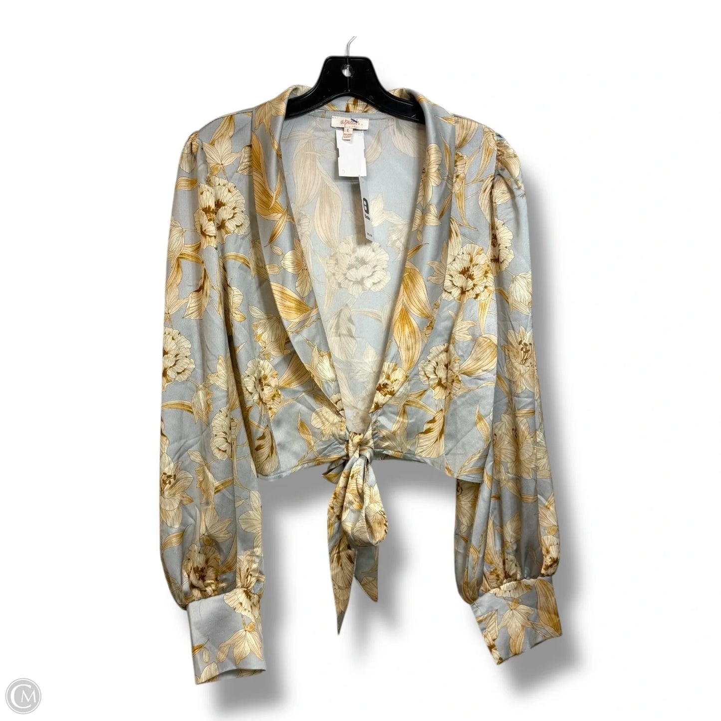 Top Long Sleeve By Clothes Mentor In Floral Print, Size: L