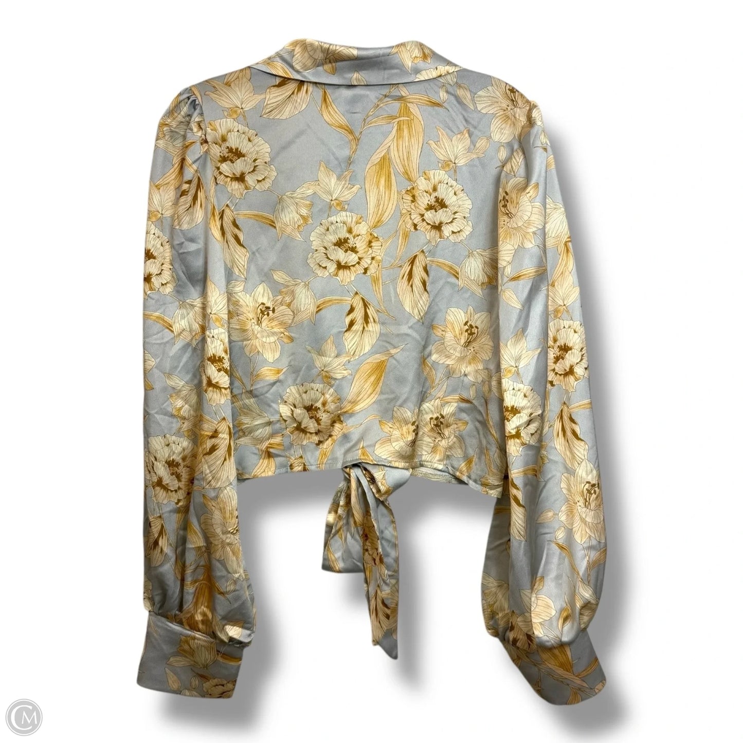 Top Long Sleeve By Clothes Mentor In Floral Print, Size: L