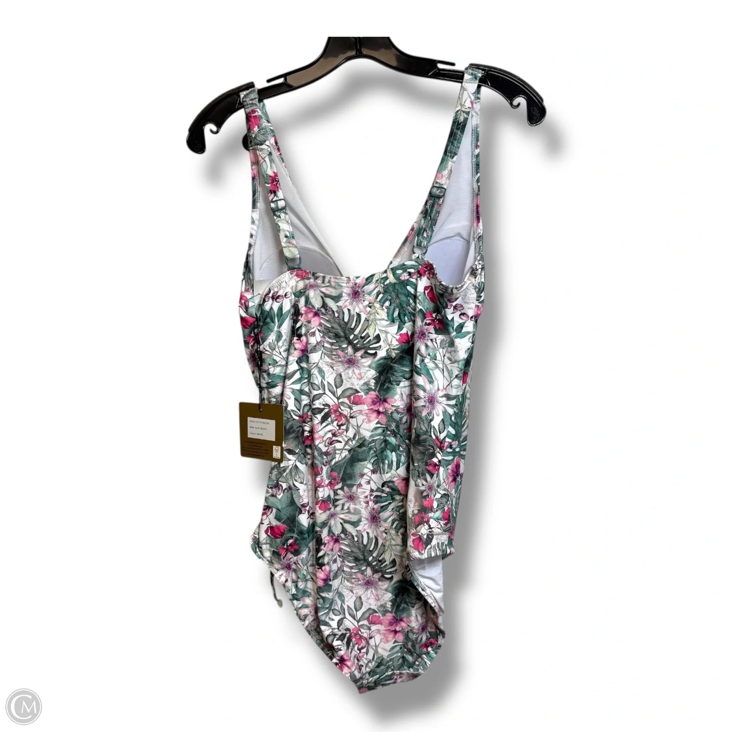 Swimsuit By Clothes Mentor In Floral Print, Size: 10