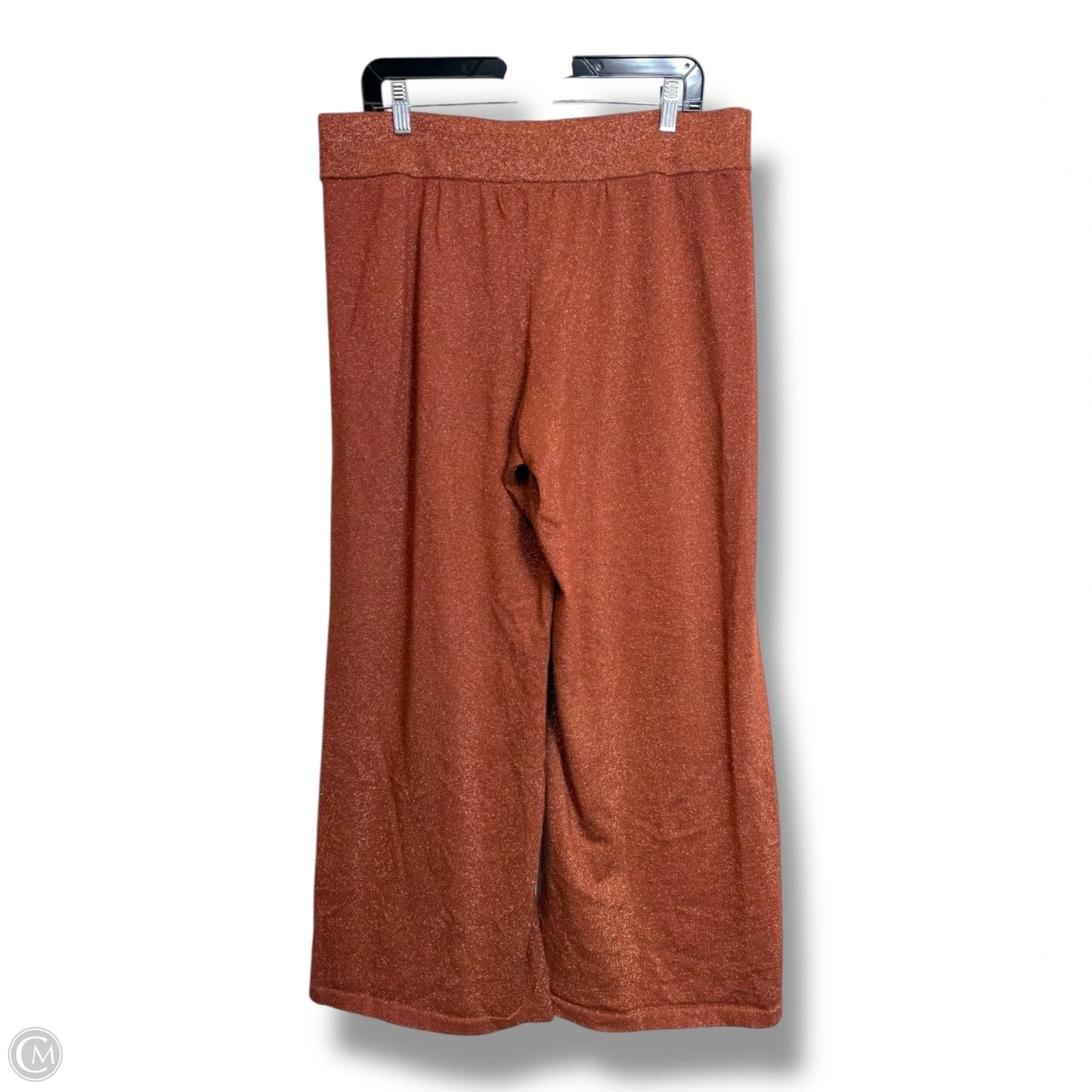 Pants Wide Leg By Anthropologie In Bronze, Size: 1x