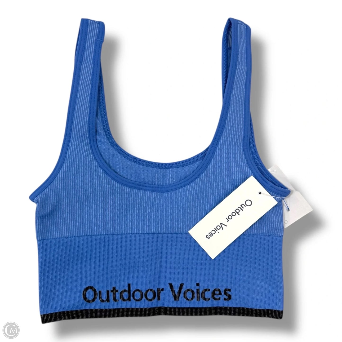 Athletic Bra By Outdoor Voices In Blue, Size: Xxs