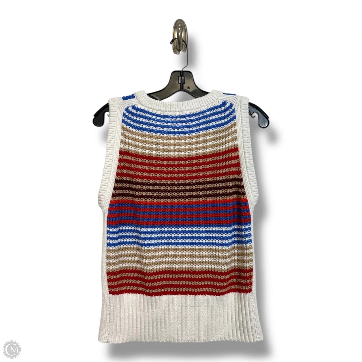 Top Sleeveless By Loft In Multi-colored, Size: Xs