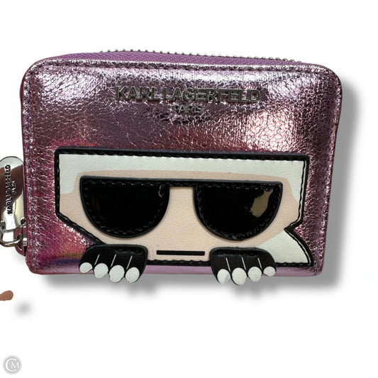 Id/card Holder Designer By Karl Lagerfeld, Size: Small