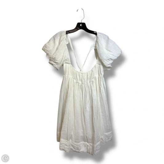 Tunic Short Sleeve By Free People In White, Size: S