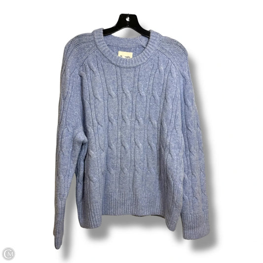 Sweater By Abercrombie And Fitch In Blue, Size: L