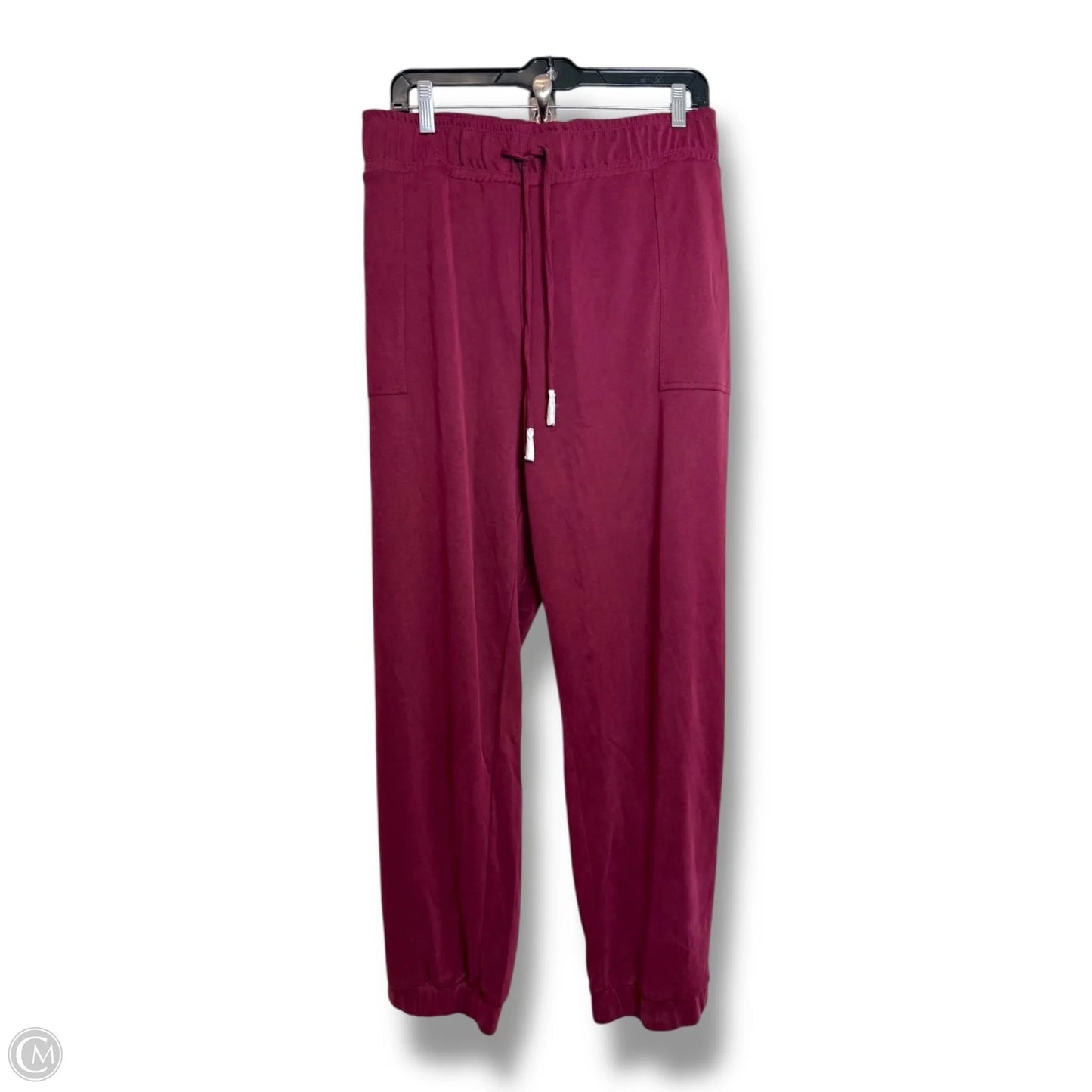 Athletic Pants By Susan Graver In Maroon, Size: 2x