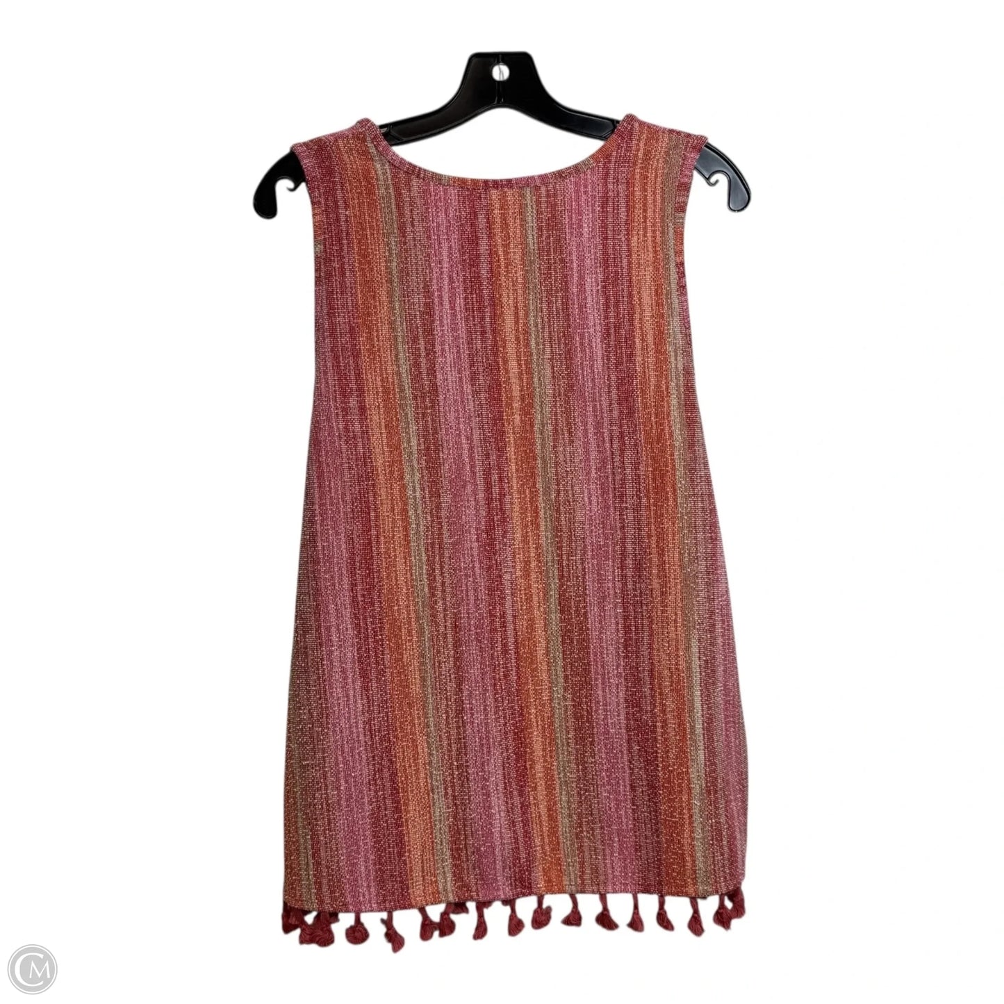 Top Sleeveless By W5 In Orange, Size: Xl