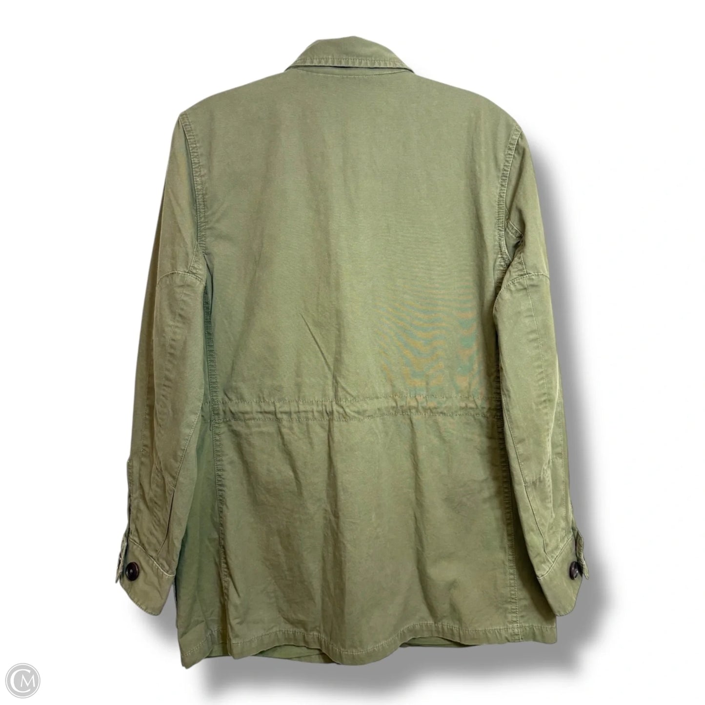 Jacket Denim By Banana Republic In Green, Size: S