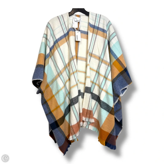 Shawl By Sonoma In Plaid Pattern, Size: Osfm