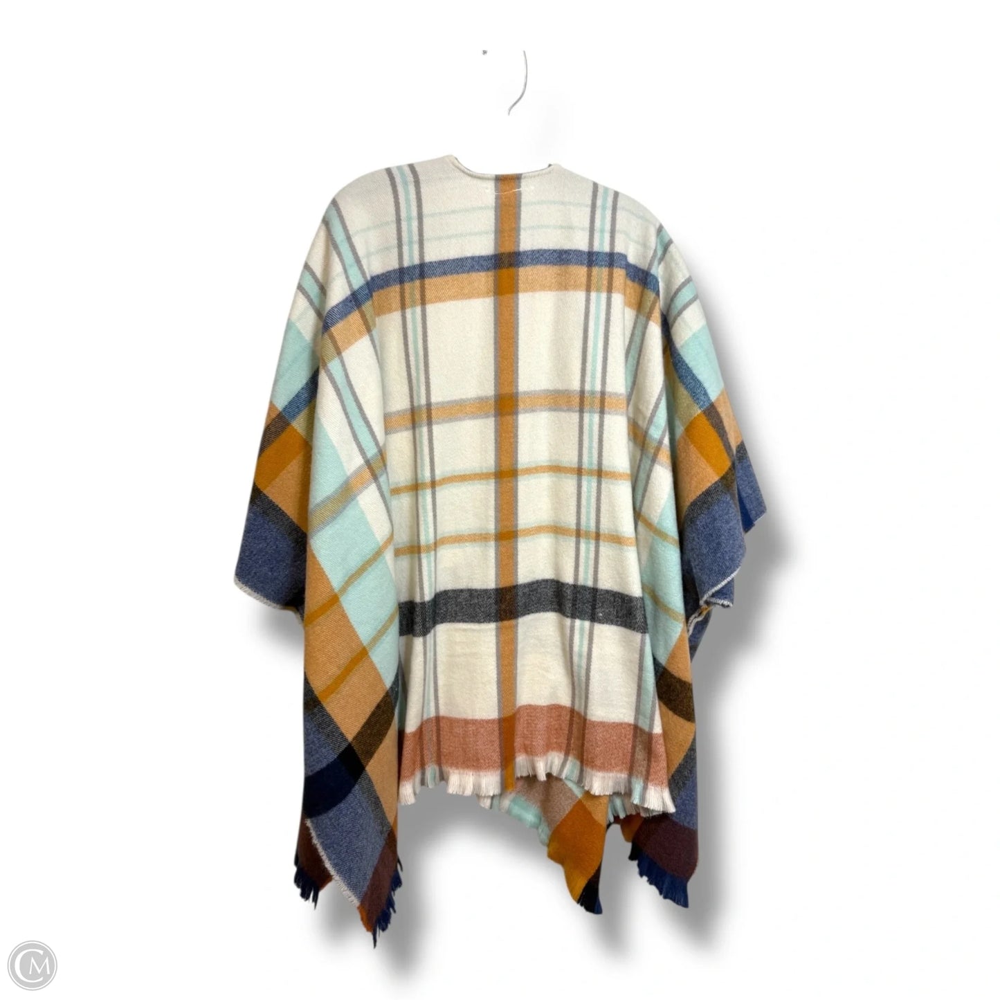 Shawl By Sonoma In Plaid Pattern, Size: Osfm