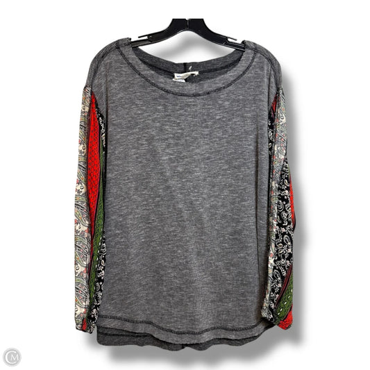 Top Long Sleeve Basic By Indigo Thread In Black, Size: M