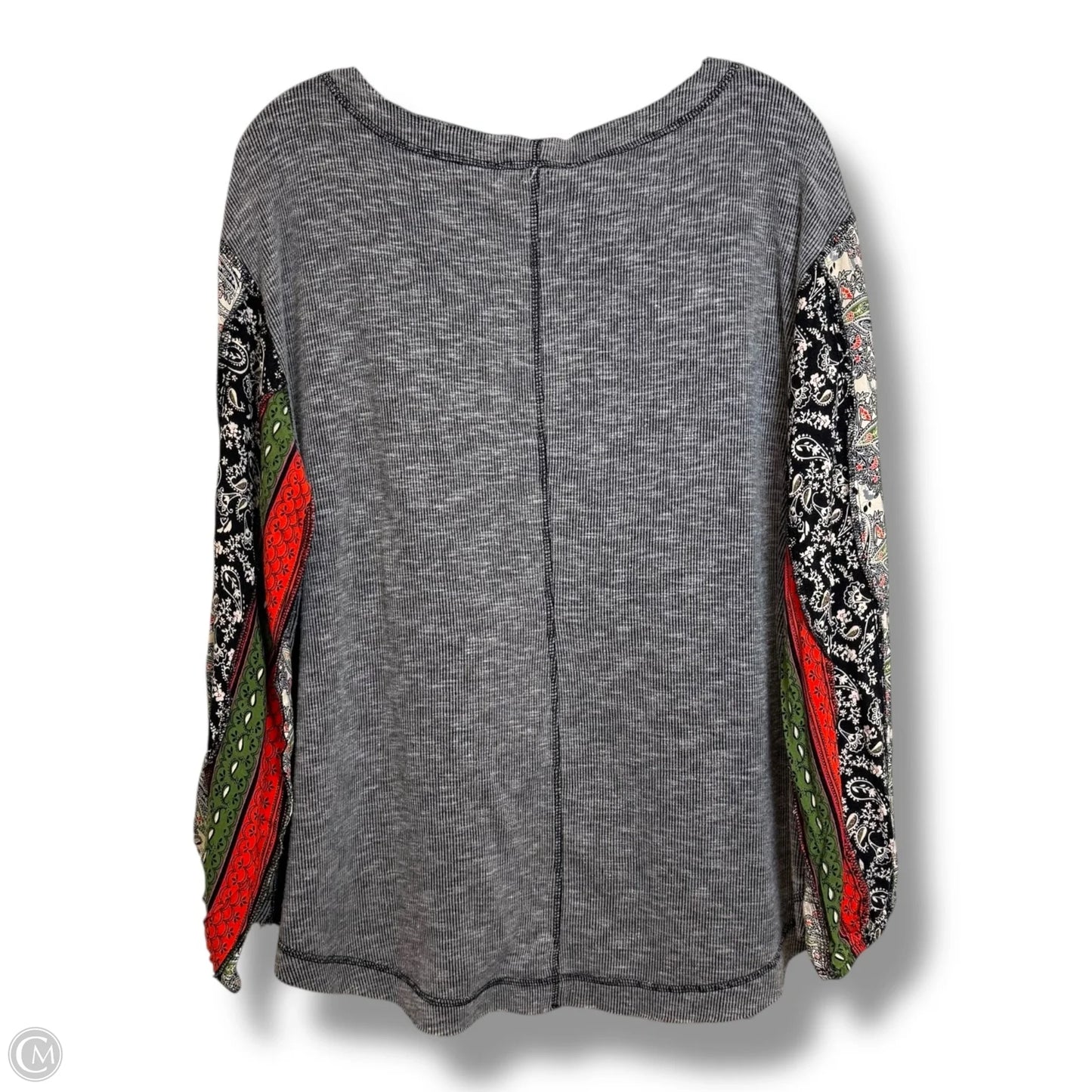 Top Long Sleeve Basic By Indigo Thread In Black, Size: M