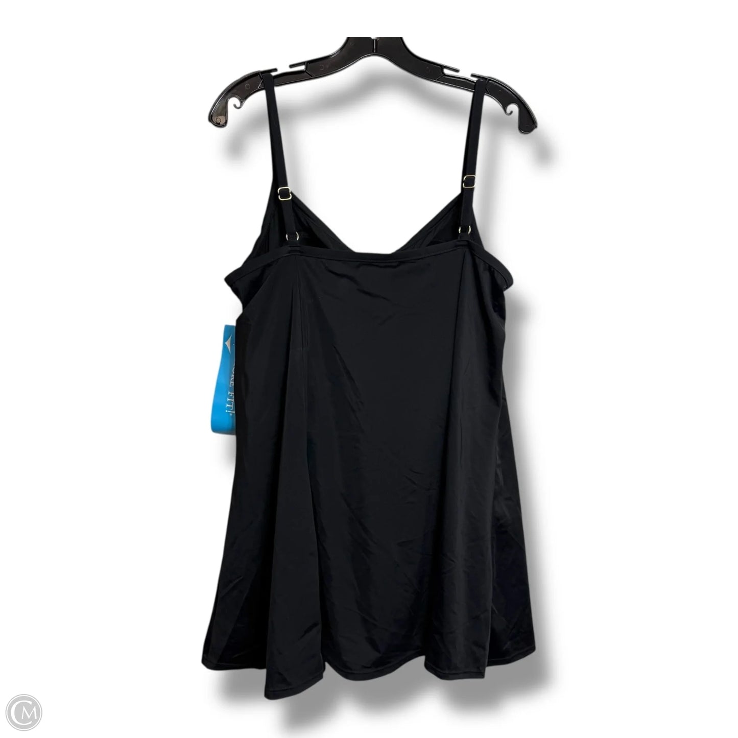 Swimsuit By Clothes Mentor In Black, Size: 22