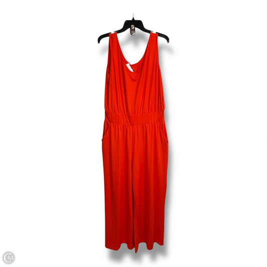 Jumpsuit By Clothes Mentor In Orange, Size: M
