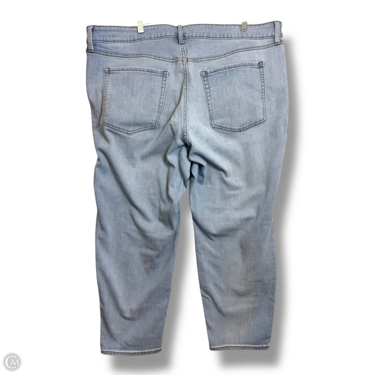 Jeans Cropped By Old Navy In Blue Denim, Size: 22