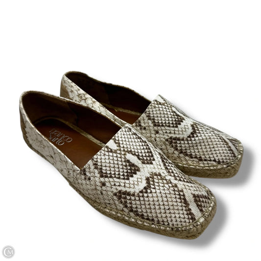 Shoes Flats By Franco Sarto In Snakeskin Print, Size: 10
