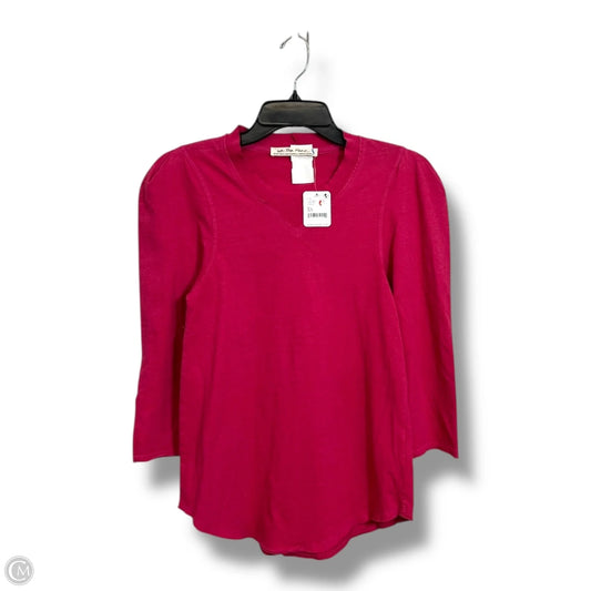 Top Short Sleeve By We The Free In Pink, Size: Xs