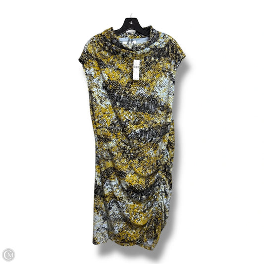 Dress Casual Midi By Anthropologie In Multi-colored, Size: 1x