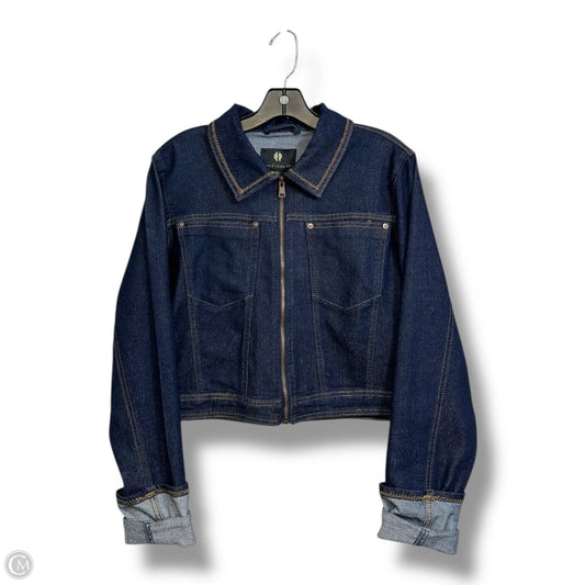 Jacket Denim By House Of Harlow In Blue Denim, Size: L