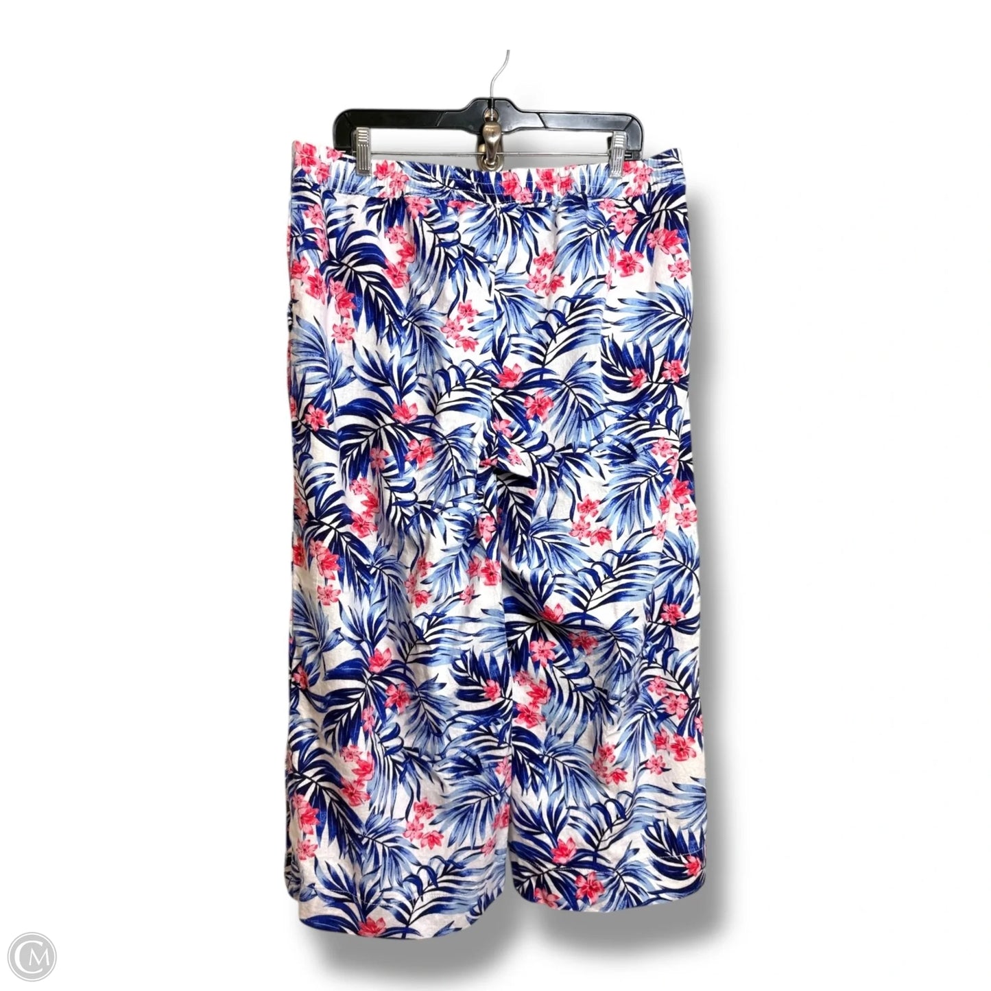 Capris By Caribbean Joe In Blue, Size: L
