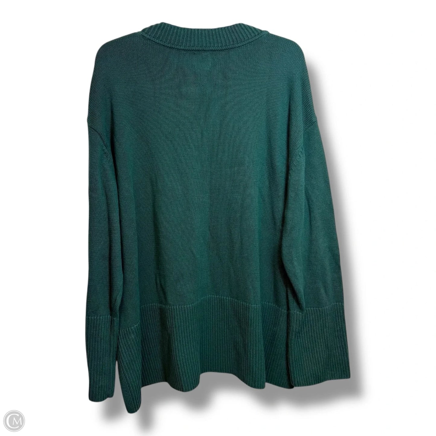 Sweater By Gap In Green, Size: Xxl