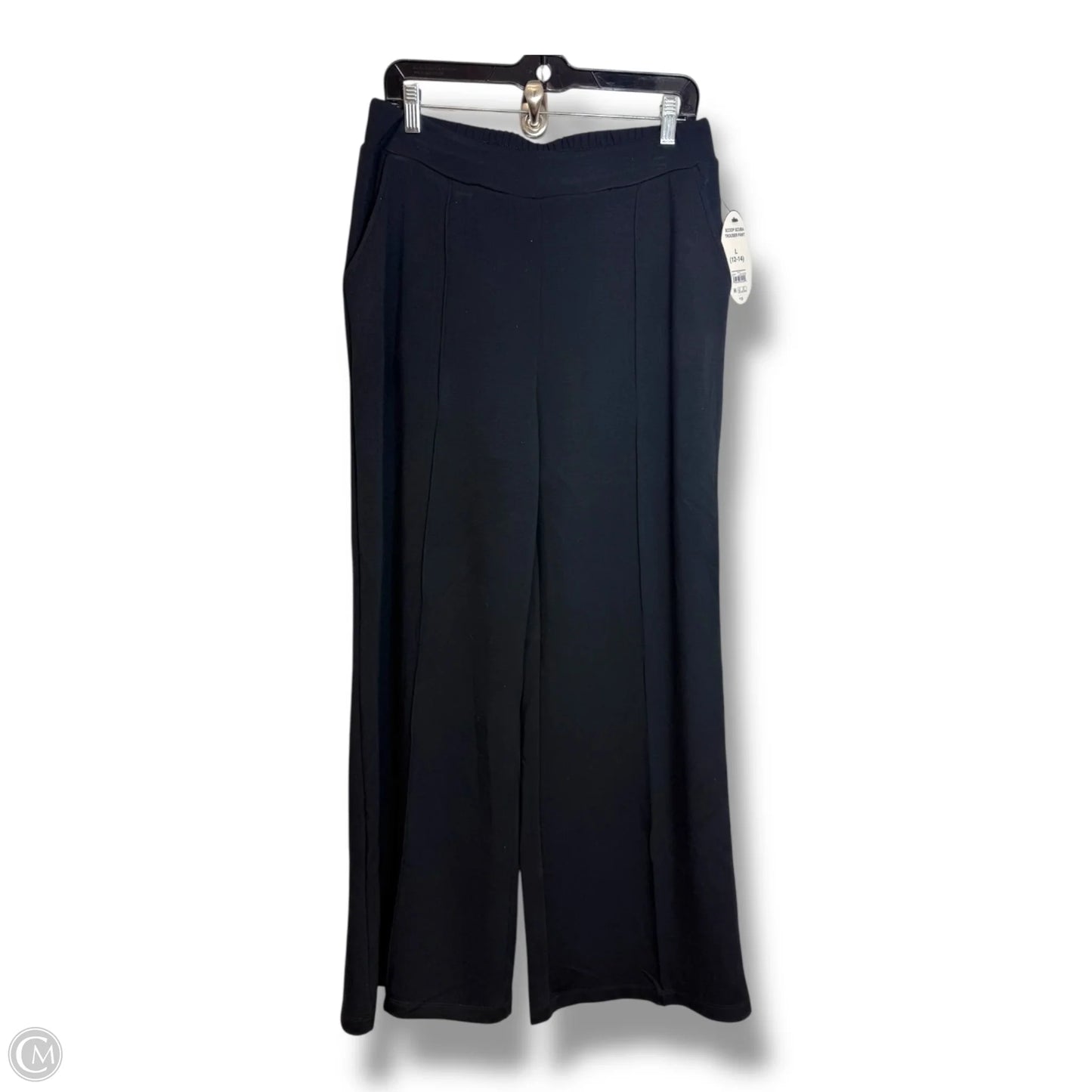 Pants Lounge By Scoop In Black, Size: L