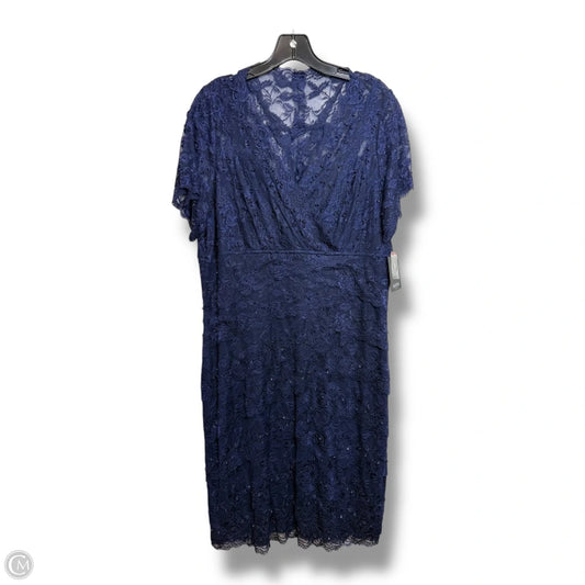 Dress Party Short By Marina In Navy, Size: 16