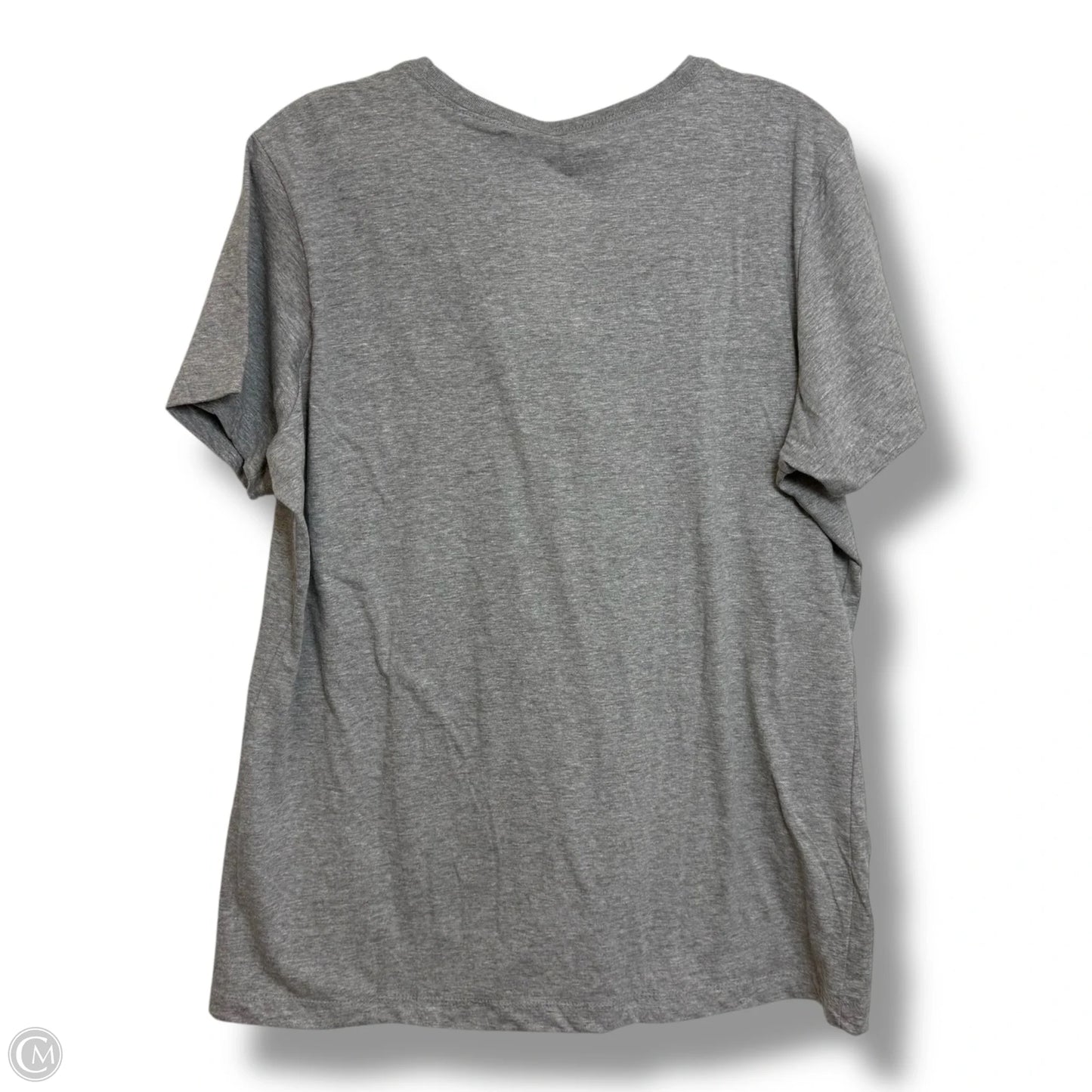 Top Short Sleeve Basic By Nike Apparel In Grey, Size: 2x