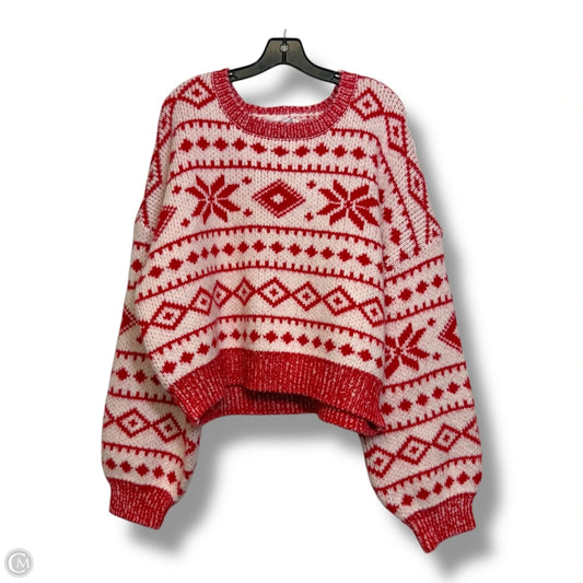 Sweater By Altard State In Red, Size: Xl