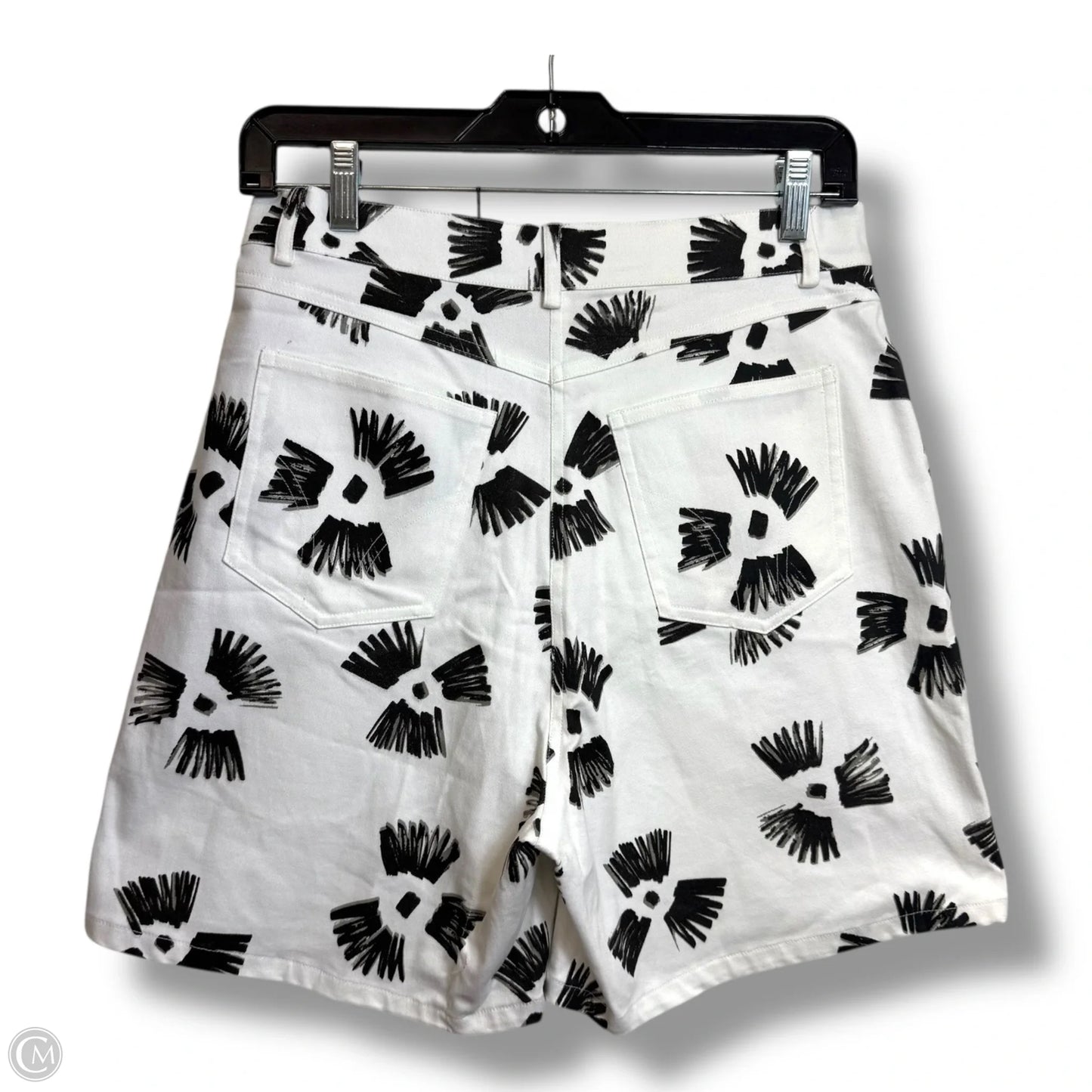 Shorts By CHRISTINE PHILLIPE In Black & White, Size: 10