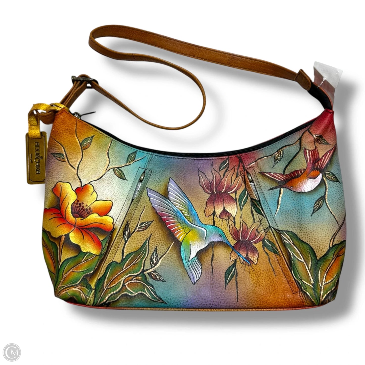 Handbag By Anuschka, Size: Small