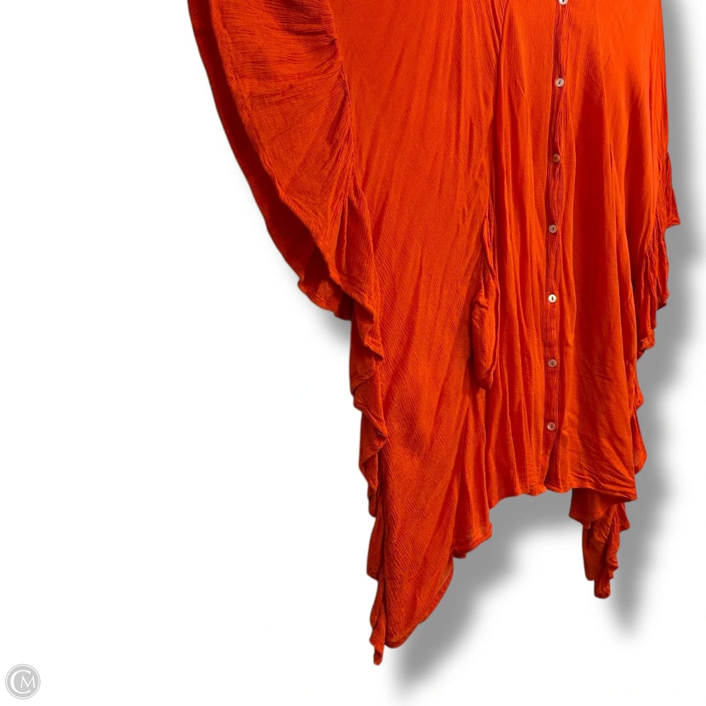 Top Sleeveless By Free People In Orange, Size: Xs