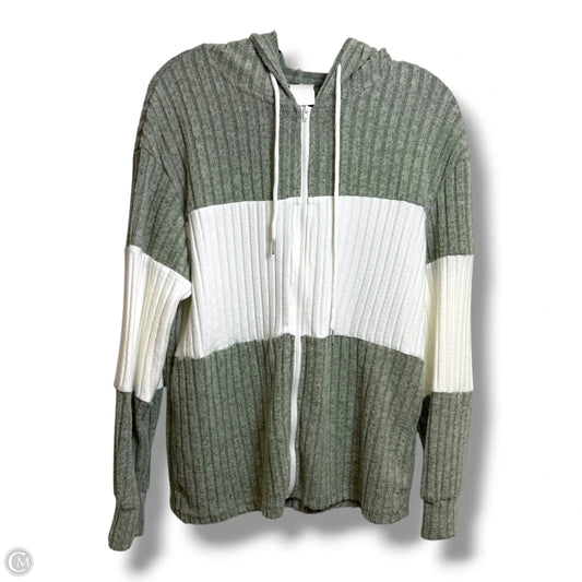 Athletic Jacket By Cmf In Green, Size: S