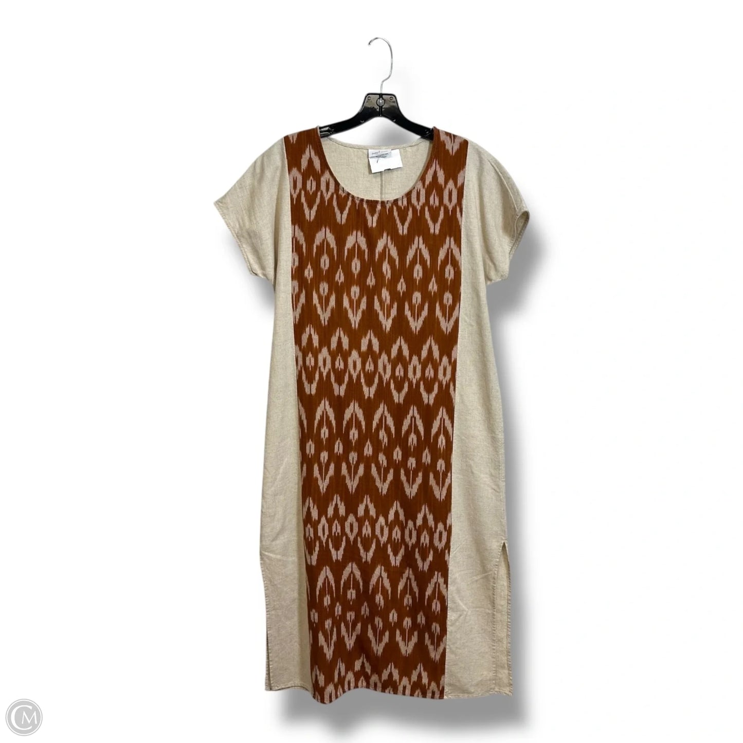 Dress Casual Midi By Pure Jill In Tan, Size: Xsp