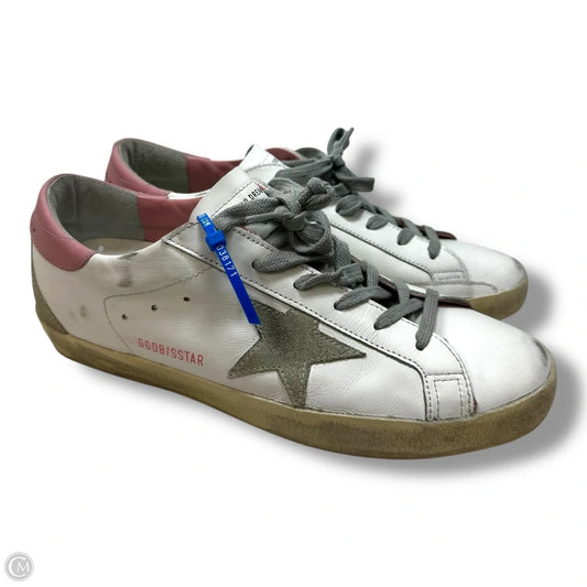 Shoes Luxury Designer By Golden Goose In White sz 41
