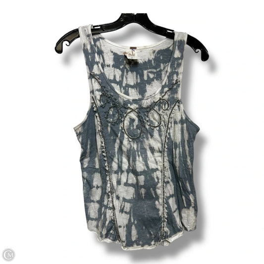Tank Top By Free People In Tie Dye Print, Size: S