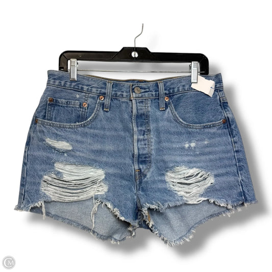 Shorts By Levis In Blue Denim, Size: 12